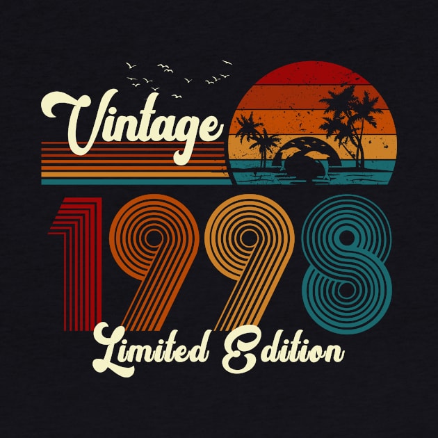 Vintage 1998 Shirt Limited Edition 22nd Birthday Gift by Damsin